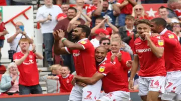 نوتنجهام فورست يتغلب على أستون فيلا في ذهاب نصف نهائي الدوري الأوروبي